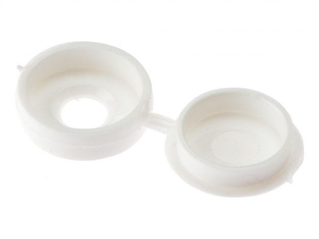 Picture of (EACH) HINGED DOMECAP RETAIN WASHER WHITE 6-8 D29