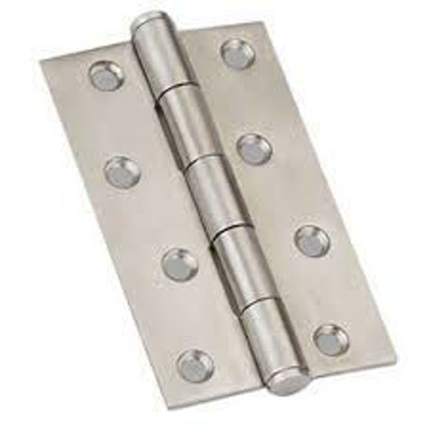 Picture of (BOX 2) POL STAIN STEEL HINGE BALL BEAR 3"x2" AIHI3001PSS